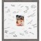 Florence Signature Mat Picture Frame, Photo Frame Wedding Guest Book Alternative, Autograph Picture Mat for Signature Board, Wedding Celebrations Graduations Support Encouragement or Retirement